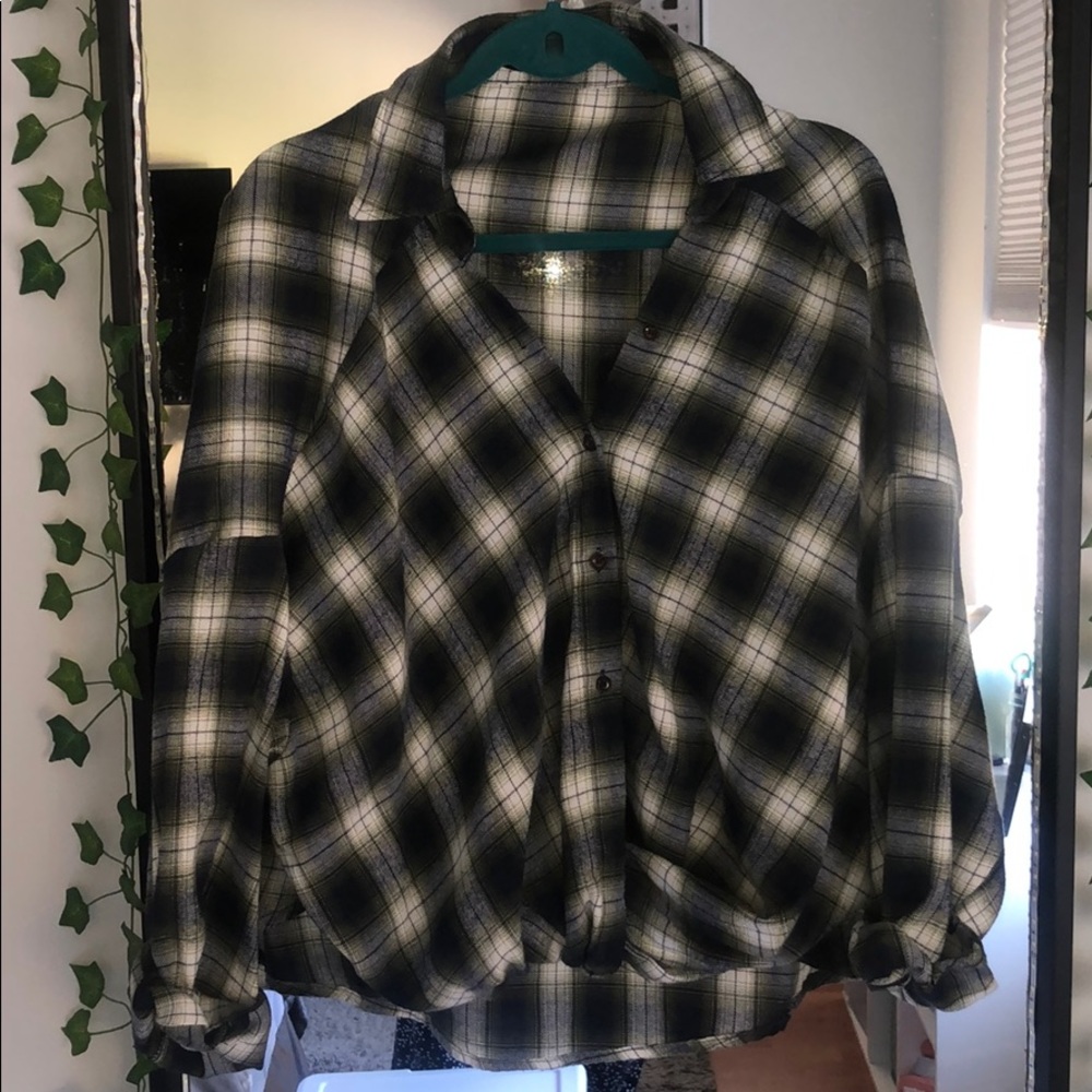 Oversized flannel